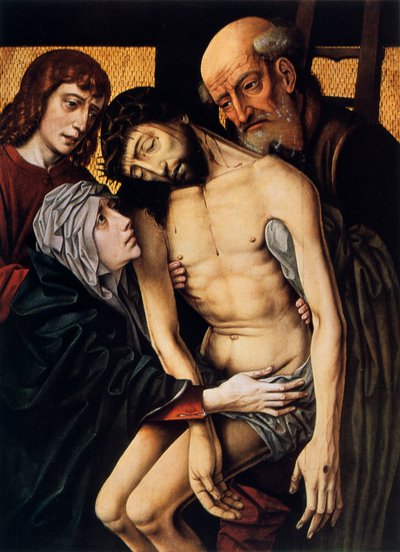 Haçtan İniş, c1430. by Rogier van der Weyden