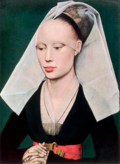 Bir Hanımefendinin Portresi, c1460 1927 by Rogier van der Weyden