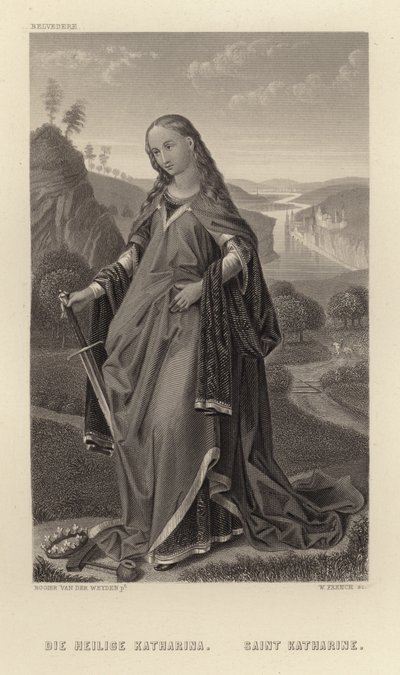 Saint Katherine  by Rogier van der Weyden