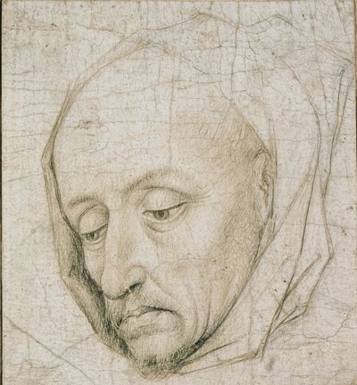 Yaşlı Bir Adamın Başının İncelenmesi, 15. yüzyıl by Rogier van der Weyden