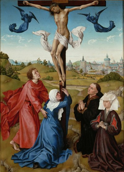 Çarmıha Gerilme Çarmıha Gerilme Üçlüsü, c. 1440 by Rogier van der Weyden