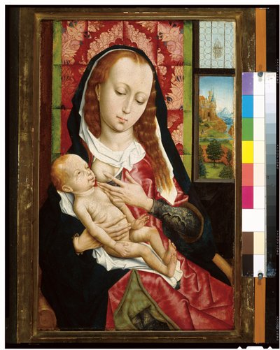 Bakire ve Çocuk, c.1480 by Rogier van der Weyden