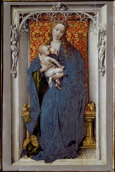 Bakire ve Çocuk (Resim by Rogier van der Weyden