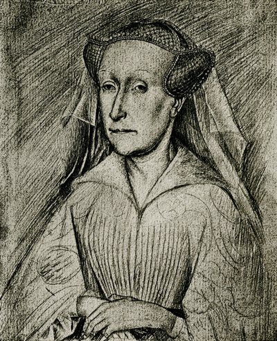 sanatçının karısı by Rogier van der Weyden