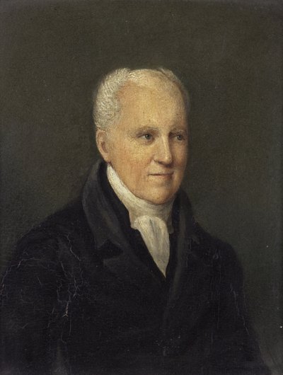 Muhterem George Crabbe, 1827-28 arası (panelde yağlı boya) by Rolinda Sharples