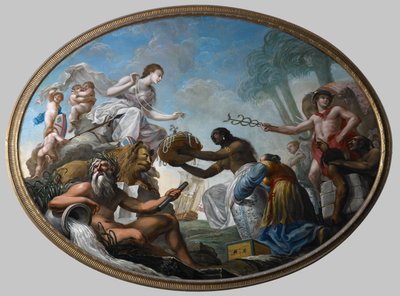 Doğu, Zenginliklerini Britanya'ya Sunuyor by Roma Spiridione