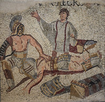 Hakemle gladyatör dövüşü by Roman