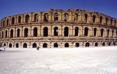 El-Djem Amfitiyatrosu (Tunus). by Roman
