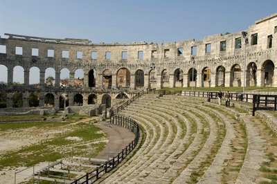 Pula, Hırvatistan Amfitiyatrosu by Roman