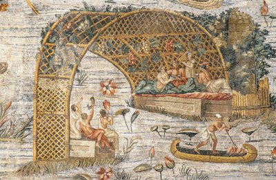 Pergola altında ziyafet, Mısır