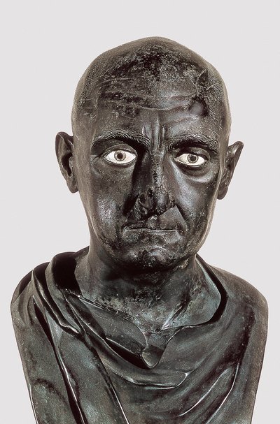 Publius Cornelius Scipio Africanus büstü by Roman