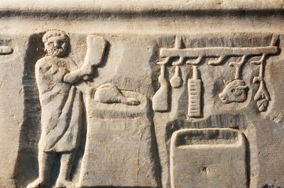 Kasap, kısma, Roma uygarlığı by Roman
