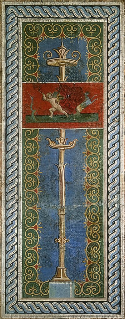 Bir avcı olarak Eros, Pompeii