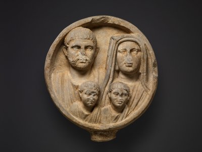 Cenaze kabartması, MS 2.–3. yüzyıl (mermer) by Roman