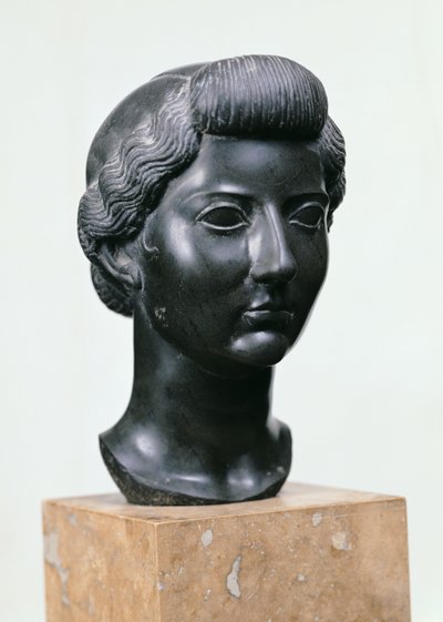 Livia Başı (MÖ 55-MS 29) (bazalt) by Roman