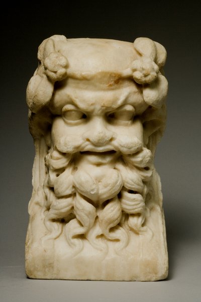 Bir Herm Başkanı, MS 1.-2. yy (mermer) by Roman