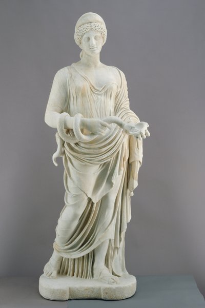 Hygieia, MS 170 civarı (mermer) by Roman
