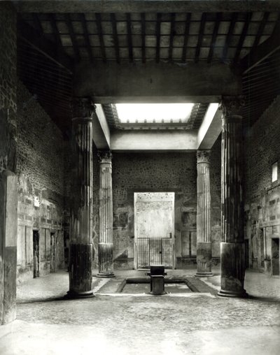 Gümüş Düğünün Evinde Impluvium by Roman