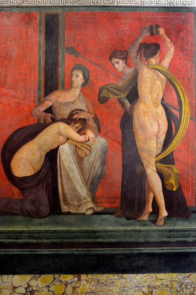 Dionysos kültüne kabul törenleri, Villa Dei Mysteri