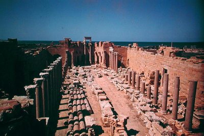 Leptis Magna, Labdah (kireçtaşı) (fotoğraf) by Roman