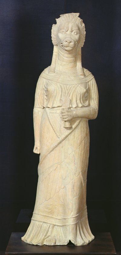 Aslan başlı tanrıça, Bir Bou Regba