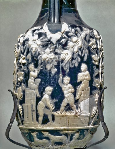 Üzüm hasadı yapan eros