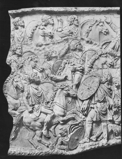 Lusius Quietus Mağribi Süvari Komutanlığı, Trajans Sütunu