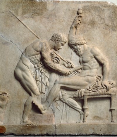 Neo-tattic art (neo tavan): Bir cerrah tarafından işletilen Telephus
