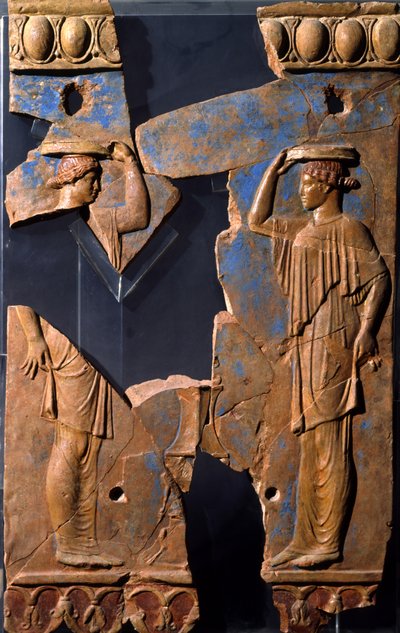 Apollon Tapınağı, Palatine Tepesi, Roma (pişmiş toprak) alanından kabartma by Roman