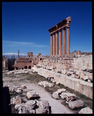 Jüpiter tapınağının kalıntıları by Roman
