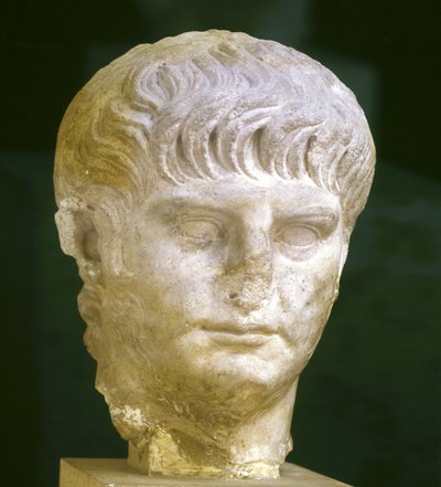 İmparator Neron genç temsili (37 - 68). Roma, Ulusal Roma Müzesi. by Roman