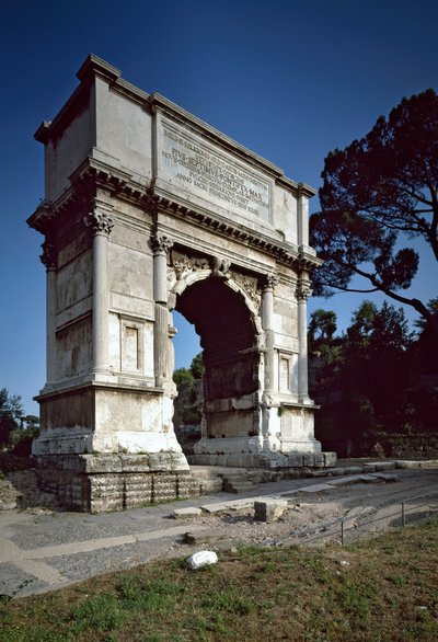 Roma Sanatı: Titus Kemeri (Tito) MS 81