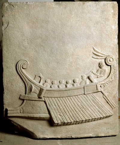 Roma Sanatı: Roma triremi - Pozzuoli