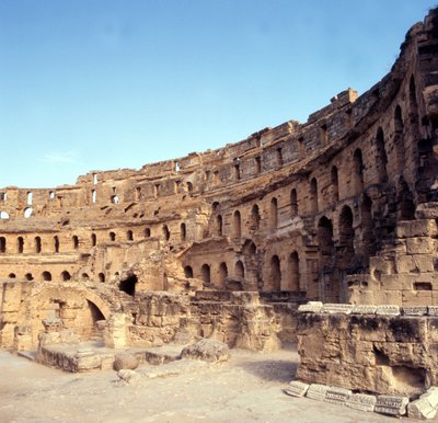 El-Djem, Tunus Roma Kolezyumu. by Roman