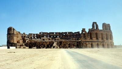 El-Djem, Tunus Roma Kolezyumu. by Roman