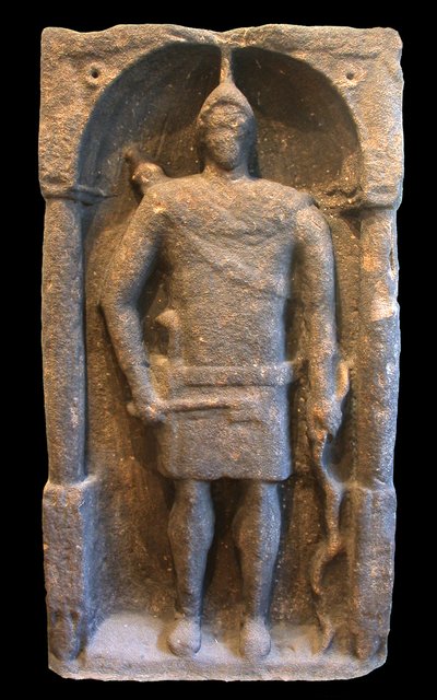 Hamialı (Suriyeli) bir Okçuyu betimleyen Roma Mezar Taşı, MS 125-40 civarı by Roman