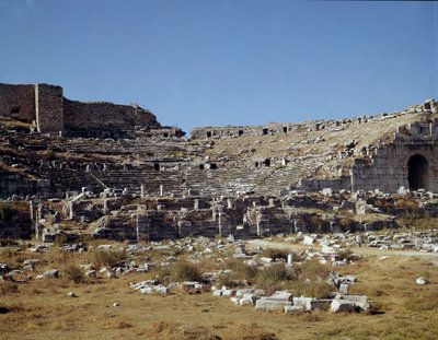 Roma sanatı, Helenistik dönem: Milet tiyatrosu. 2. yüzyıl. Türkiye by Roman