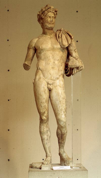 İmparator Hadrian Heykeli (Adrien) - Vaison-la-Romaine Arkeoloji Müzesi, 2. yüzyıl by Roman
