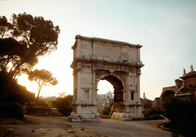 81 yılında inşa edilen Titus Kemeri (fotoğraf) by Roman