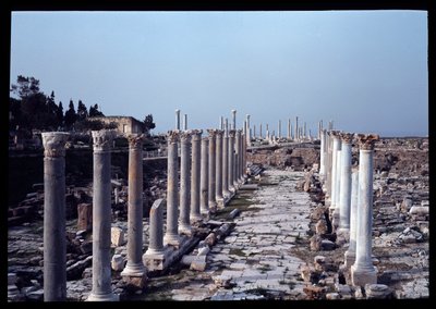 Arkeolojik alanın görünümü, 2.-4. yüzyıl by Roman