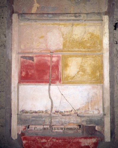 Duvar dekorasyonu, Pompei, İtalya (fresk) by Roman