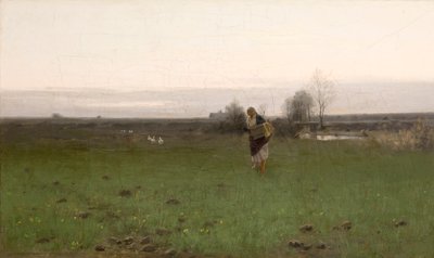 Krakow civarında manzara by Roman Kochanowski