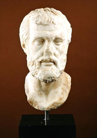 Bir hatip veya filozof, MÖ 300 dolayları (mermer) by Roman Roman