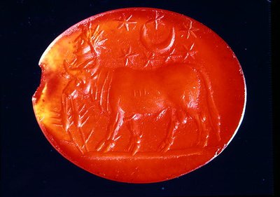 Apis, MS 2.-4. yy (carnelian) by Roman Roman