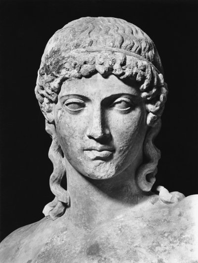 Apollo (mermer) (s/b fotoğraf) (detay) by Roman Roman