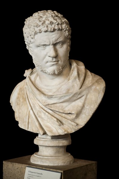 Caracalla (188 - 217 AD) mermer, Roma sanatı by Roman Roman