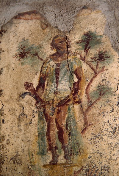 Lupanar, Pompeii'den (UNESCO Dünya Mirası Listesi) erotik fresk by Roman Roman