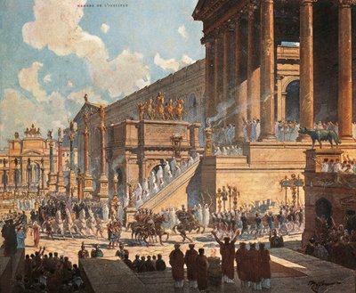 Fransa, Paris, Roma Forumu by Roman Roman