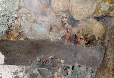 Caius Julius Polybius'un Evi'nden fresk, Pompeii (UNESCO Dünya Mirası Listesi) by Roman Roman