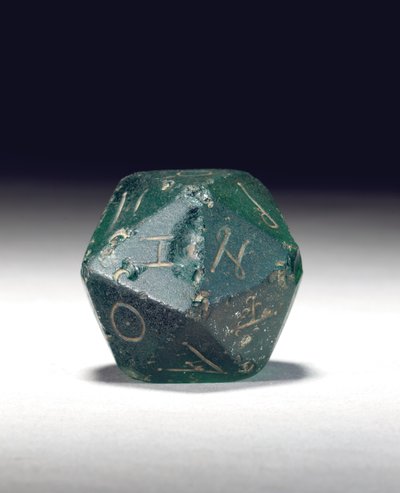 Oyun kalıbı, MS 2. yüzyıl (cam) by Roman Roman